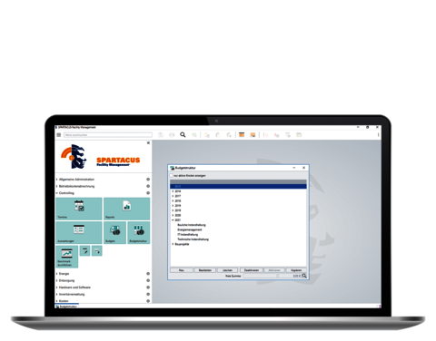 SPARTACUS Budgetmanagement und Kostenverfolgung - Administration der Budgetstruktur